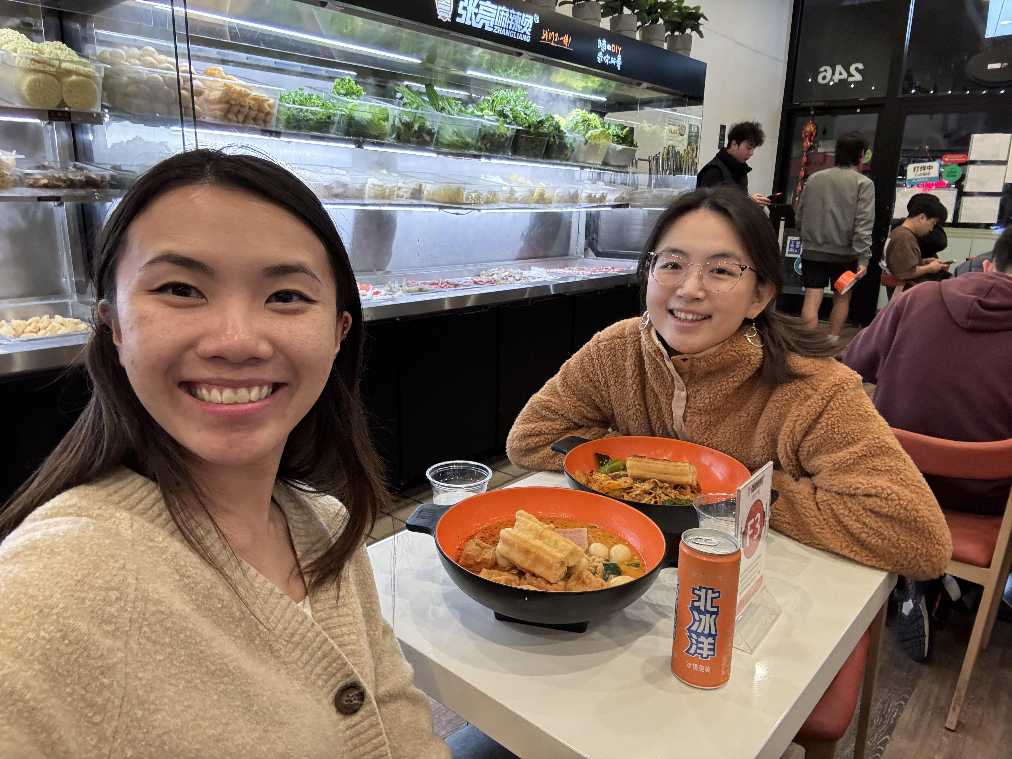 Jasmine and her mentor, Anya Ma